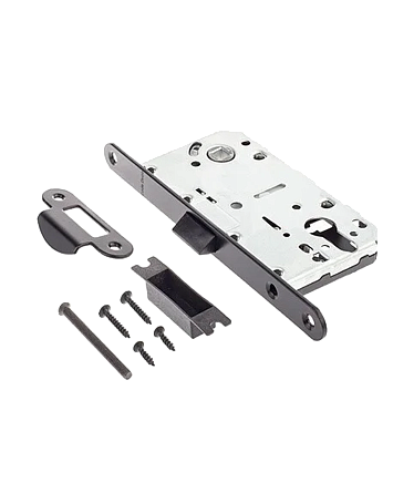 Замки Замок CODE DECO 5300P CYL BLM черный под цилиндр пластиковый язычок 