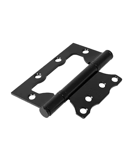 Накладные петли бабочки Петля накладная Pallini PFH 100*75*2,5 2BB MatBlack матовая черная гальваника 