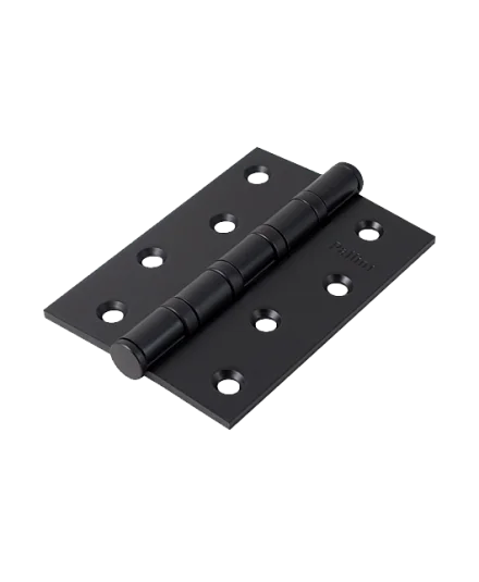 Универсальные врезные петли Петля универсальная Pallini PH-3 100*70*3 4BB MatBlack матовая черная гальваника 