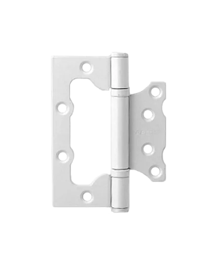 Накладные петли бабочки Петля накладная APECS 100*75*2.5 B2 W 