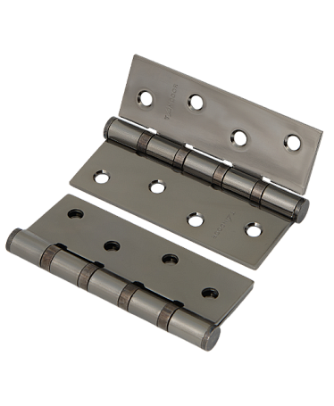 Универсальные врезные петли Петля врезная TANDOOR TD100-4S steel (100*75*2,5) BN 