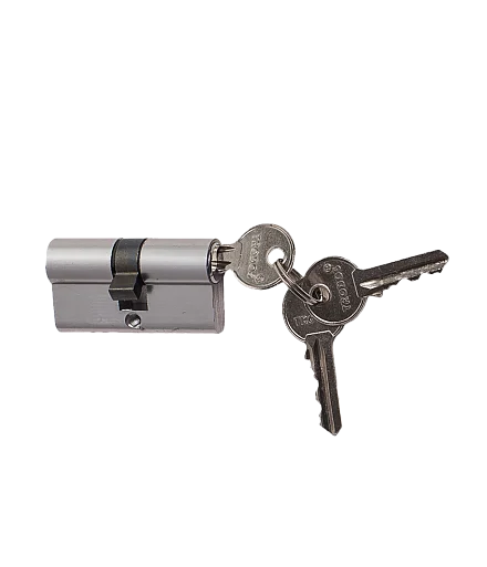 Цилиндровый механизм Цилиндр TRODOS ключ-ключ ЦМ 60 (25*10*25)-3K CP 