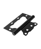Накладные петли бабочки Петля накладная Pallini PFH 100*75*2,5 2BB MatBlack матовая черная гальваника 