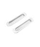 Ручки купе Комплект ручек для раздвижных дверей (2 шт) Sliding HANDLE White 