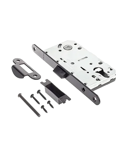 Замки Замок CODE DECO 5300P CYL BLM черный под цилиндр пластиковый язычок 