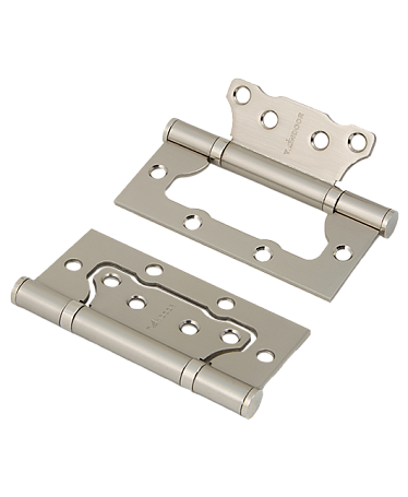 Накладные петли бабочки Петля накладная TANDOOR TD100-2S steel (100*75*2,5) SN 